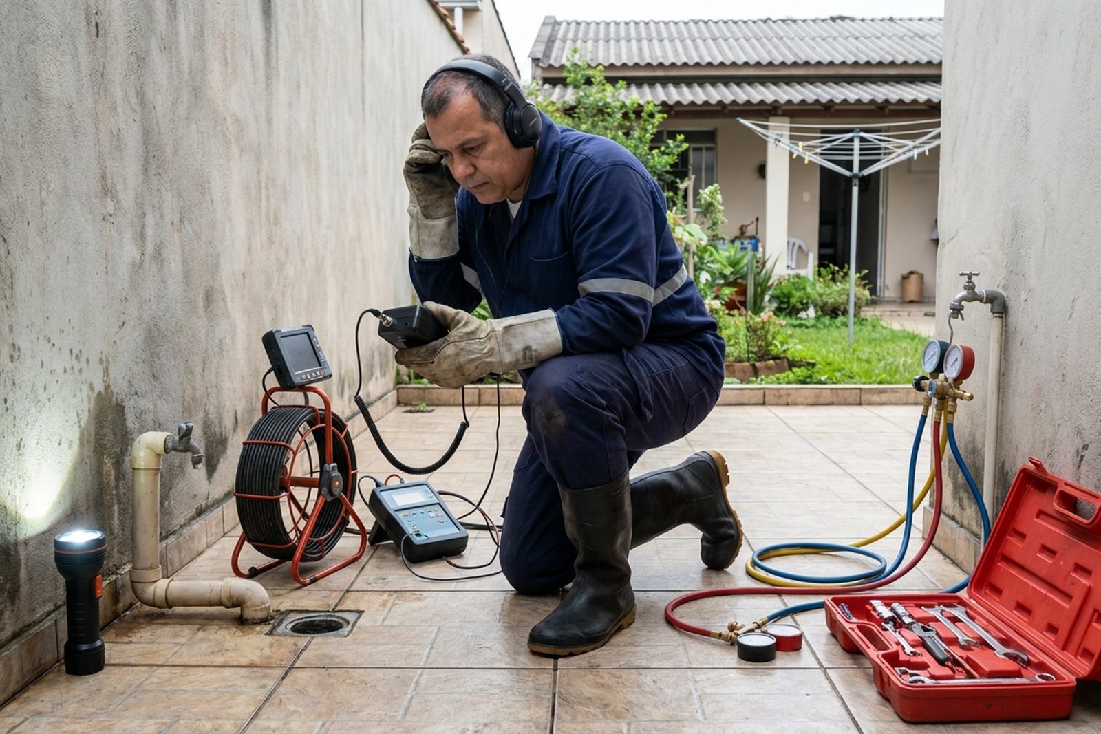 Detecção de Vazamento de Esgoto em Porto Alegre‑RS